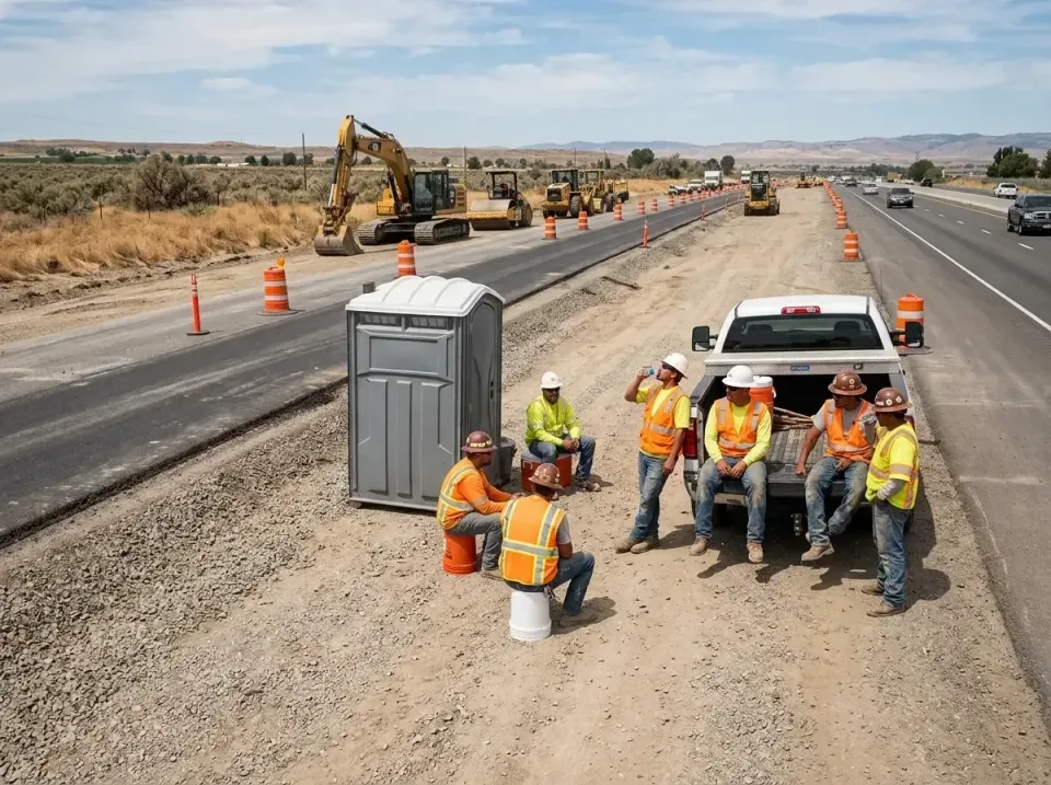 highway-road-construction-crew-007 — frequently asked questions, Porta Potty and Restroom Rentals in Pace, FL